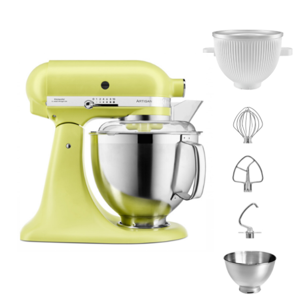 KitchenAid Artisan 5KSM185 Küchenmaschine 4,8 L Eiszubereiter Set