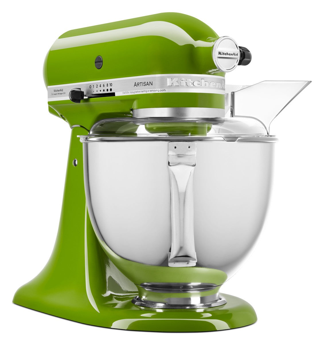 KitchenAid 4,8 L 5KSM175 Artisan Küchenmaschine Beginnerset mit Gemüseschneider