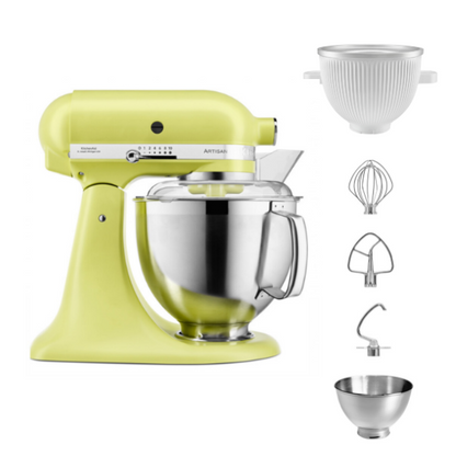 KitchenAid Artisan 5KSM185 Küchenmaschine 4,8 L Eiszubereiter Set