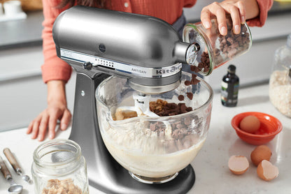 KitchenAid 4,8 L 5KSM175 Artisan Küchenmaschine Cookielover mit Fleischwolf+Spritzgebäckvorsatz
