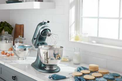 KitchenAid 4,8 L 5KSM175 Artisan Küchenmaschine Beginnerset mit Gemüseschneider