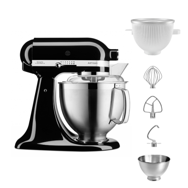 KitchenAid Artisan 5KSM185 Küchenmaschine 4,8 L Eiszubereiter Set