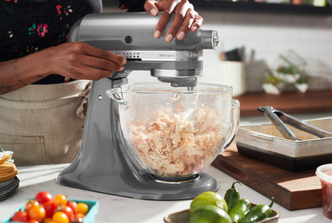 KitchenAid Artisan 5KSM185 Küchenmaschine 4,8 L Eiszubereiter Set