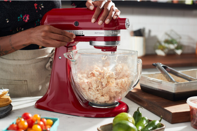 KitchenAid Artisan 5KSM185 Küchenmaschine 4,8 L Eiszubereiter Set